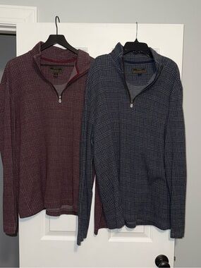 Reserved Quarter-Zip Sweater Bundle